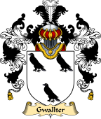 Welsh Family Coat of Arms (v.25) Gwallter (or Walter, AP JOHN)