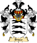 English Family Coat of Arms (v.25) Brisco