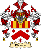 English Family Coat of Arms (v.25) Dickson