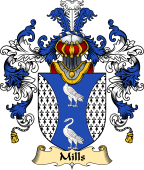 Irish Family Coat of Arms (v.25) Mills