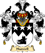 Scottish Family Coat of Arms (v.25) Haswell