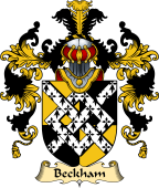 English Family Coat of Arms (v.25) Beckham