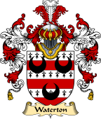 English Family Coat of Arms (v.25) Waterton