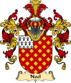 English Family Coat of Arms (v.25) Noel