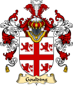 Irish Family Coat of Arms (v.25) Goulding or O'Goilin