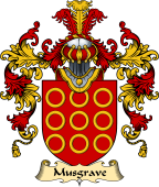 English Family Coat of Arms (v.25) Musgrave