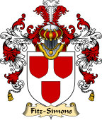 Irish Family Coat of Arms (v.25) Fitz-Simons