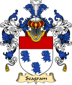 English Family Coat of Arms (v.25) Seagrim or Seagram