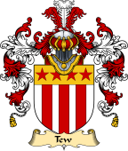 English Family Coat of Arms (v.25) Tew