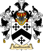 English Family Coat of Arms (v.25) Southworth