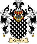 English Family Coat of Arms (v.25) Canfield