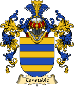 English Family Coat of Arms (v.25) Constable