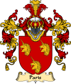 English Family Coat of Arms (v.25) Paris