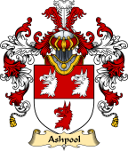 Welsh Family Coat of Arms (v.25) Ashpool (of Denbighshire)