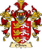 Irish Family Coat of Arms (v.25) O'Brien