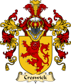 English Family Coat of Arms (v.25) Creswick