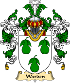 English Family Coat of Arms (v.25) Warden