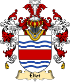 English Family Coat of Arms (v.25) Eliot