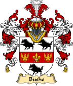 English Family Coat of Arms (v.25) Bushe