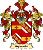 Welsh Family Coat of Arms (v.25) Aylwarde (of Carmarthen)