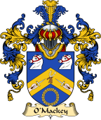 Irish Family Coat of Arms (v.25) O'Mackey