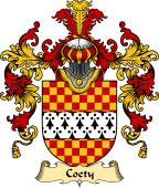 Welsh Family Coat of Arms (v.25) Coety (Lords of Coety, Glamorganshire)