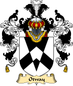 English Family Coat of Arms (v.25) Otway