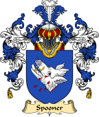 English Family Coat of Arms (v.25) Spooner