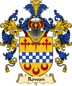 English Family Coat of Arms (v.25) Rowan