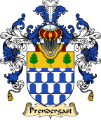 Irish Family Coat of Arms (v.25) Prendergast I