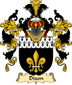 Irish Family Coat of Arms (v.25) Dixon