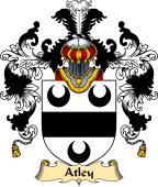 English Family Coat of Arms (v.25) Atley