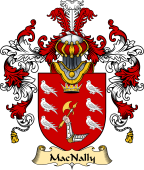 Irish Family Coat of Arms (v.25) MacNally