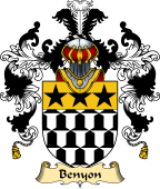 English Family Coat of Arms (v.25) Benyon