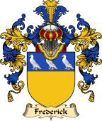 English Family Coat of Arms (v.25) Frederick