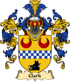 Scottish Family Coat of Arms (v.25) Clark or Clerk