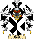 English Family Coat of Arms (v.25) Hunt