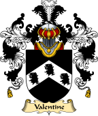 English Family Coat of Arms (v.25) Valentine