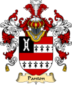 English Family Coat of Arms (v.25) Panton