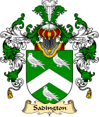 English Family Coat of Arms (v.25) Sadington