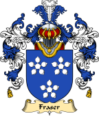 Scottish Family Coat of Arms (v.25) Fraser