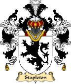 English Family Coat of Arms (v.25) Stapleton