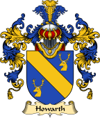 English Family Coat of Arms (v.25) Howart