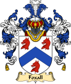 English Family Coat of Arms (v.25) Foxall