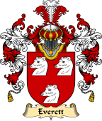 English Family Coat of Arms (v.25) Everett