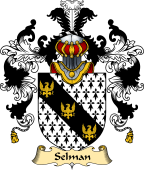 English Family Coat of Arms (v.25) Selman