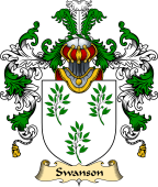 English Family Coat of Arms (v.25) Swanson