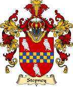 English Family Coat of Arms (v.25) Stepney