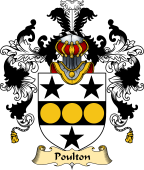 English Family Coat of Arms (v.25) Poulton