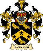 English Family Coat of Arms (v.25) Monckton